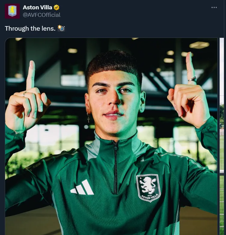 La oficialización del fichaje.