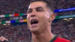 La emoción de Cristiano Ronaldo.