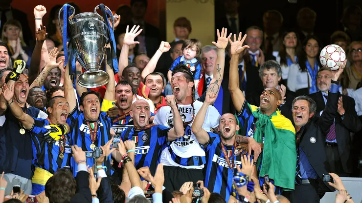 Balotelli ganó la Champions League con Inter en 2010.