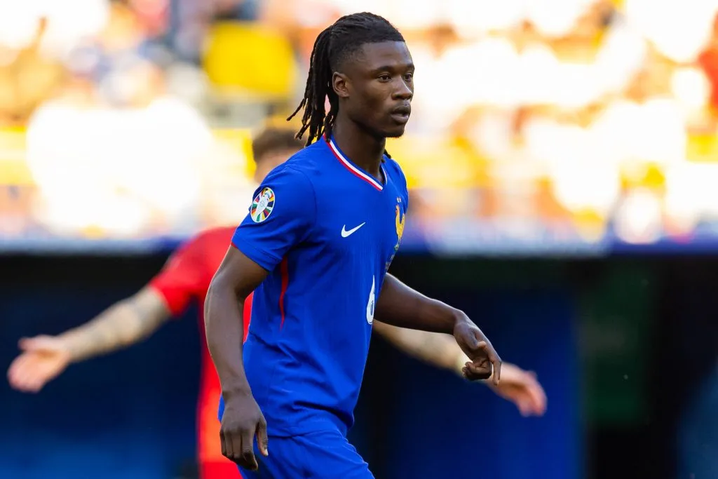 Eduardo Camavinga en uno de los partidos de la Euro 2024 (IMAGO)