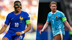 Francia y Bélgica se enfrentan en la Euro.