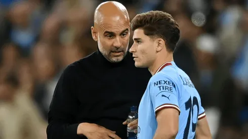 Julián Álvarez se fue del City en el último mercado.