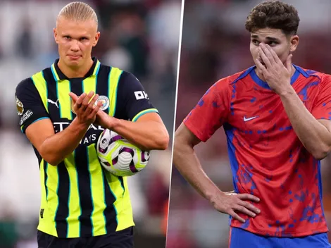 Haaland volvió a marcar un hat-trick mientras que Julián Álvarez sigue sin gol