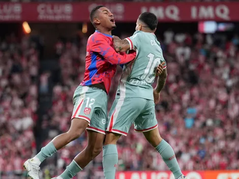 El mensaje de Ángel Correa a Diego Simeone tras su gol en Athletic Bilbao vs. Atlético de Madrid