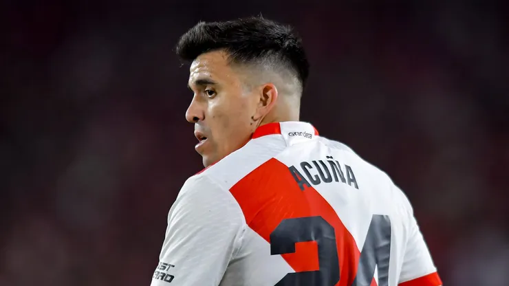 Marcos Acuña, reciente refuerzo de River.