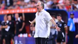 Marcelo Bielsa, entrenador de la Selección de Uruguay.
