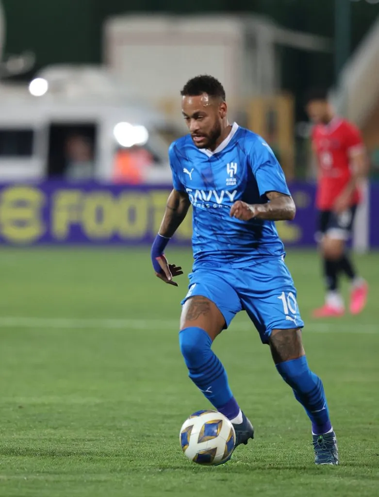 Neymar con la camiseta de Al Hilal. (Foto: IMAGO / Sebastian Frej).