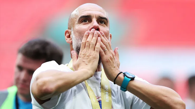 El gesto de Pep Guardiola con el personal del Manchester City