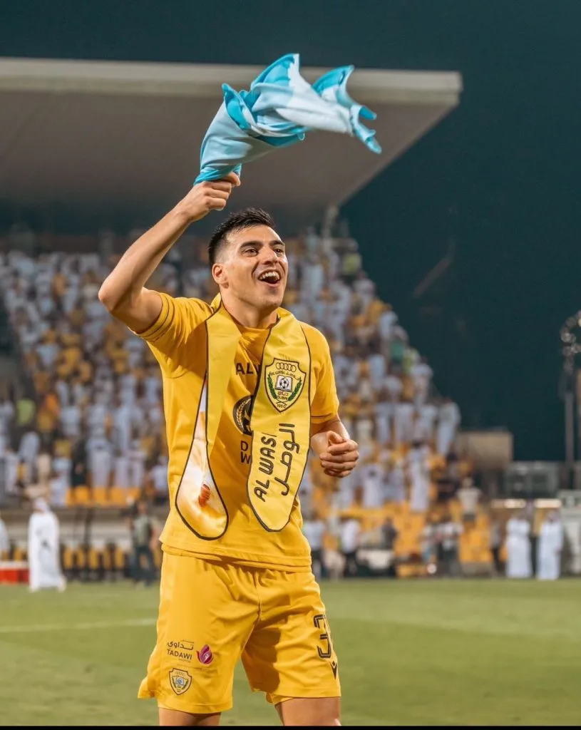 Nicolás Giménez en Al-Wasl