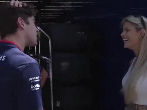No se vio: el nuevo encuentro entre Franco Colapinto y Christine GZ en el paddock de Monza
