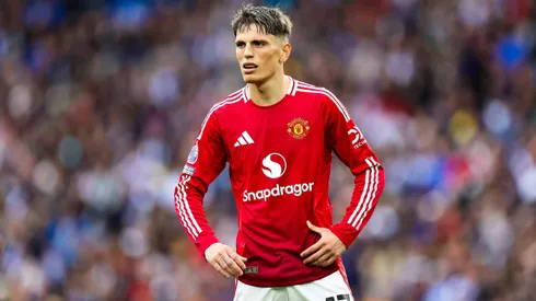 Alejandro Garnacho en Manchester United.