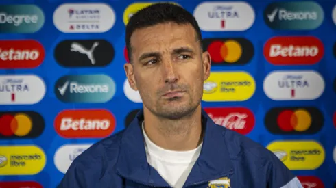 Lionel Scaloni, DT de Argentina.