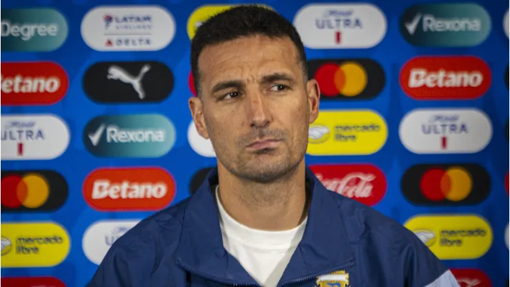 Lionel Scaloni, DT de Argentina.