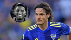 Edinson Cavani recordó a Juan Izquierdo.