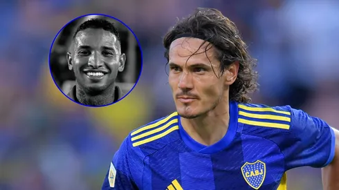 Edinson Cavani recordó a Juan Izquierdo.