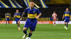 Darío Benedetto con la camiseta de Boca.