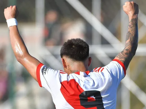 Atento, Gallardo: la Reserva de River hizo siete goles con tres de Ruberto y uno de Subiabre