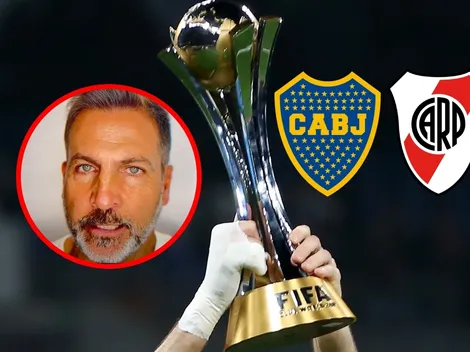 Toti Pasman: "Lo único que les pido a Boca y a River es que no hagan un papelón en el Mundial de Clubes"