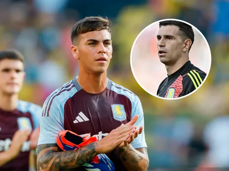 A dos meses de su fichaje con Aston Villa, Enzo Barrenechea se despide de Dibu Martínez