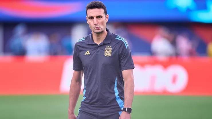 Lionel Scaloni, entrenador de la Albiceleste.