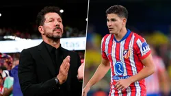 El Cholo Simeone explicó el cambio de Julián Álvarez.