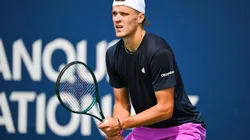 Jakub Mensik dio el golpe en el US Open.