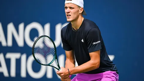 Jakub Mensik dio el golpe en el US Open.