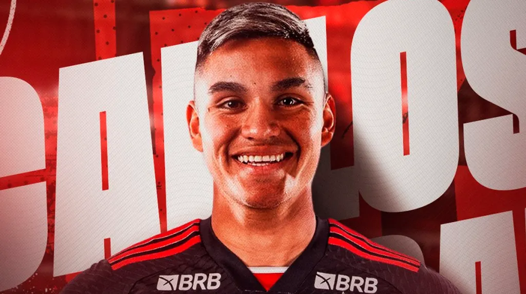 Carlos Alcaraz llegó a Flamengo.