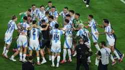 La Selección Argentina celebra la Copa América 2024