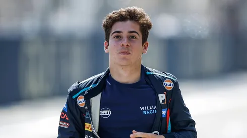 Franco Colapinto, en una carrera de la Fórmula 3.