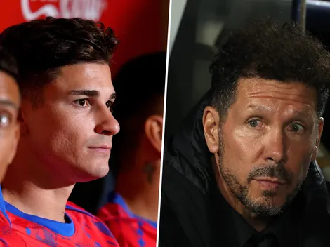 La prueba que Diego Simeone hará con Julián Álvarez en Atlético de Madrid vs. Espanyol