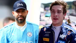 El Kun Agüero celebró la llegada de Colapinto a la Fórmula 1 pero no lo perdonan: "Anulo mufa"