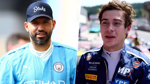 El Kun Agüero celebró la llegada de Colapinto a la Fórmula 1 pero no lo perdonan: "Anulo mufa"