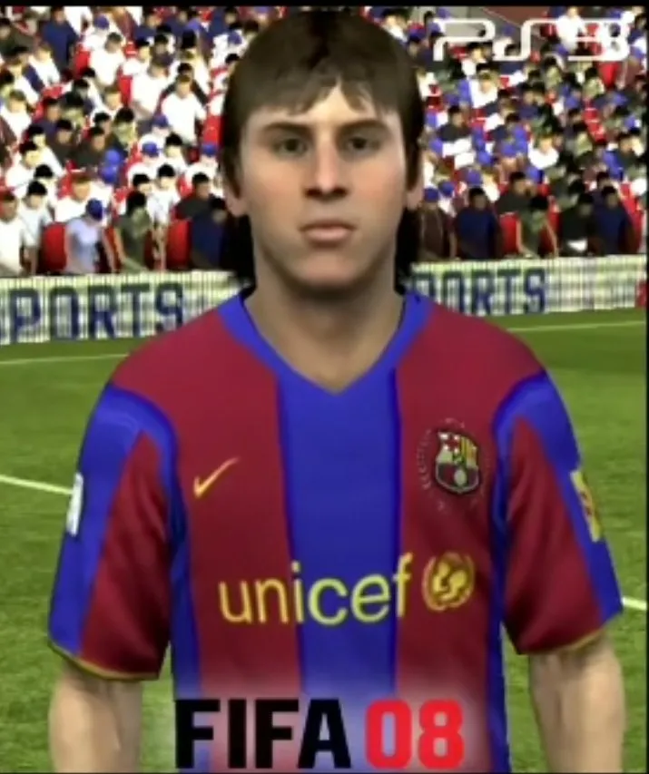 El Messi del FIFA 08 fue el último en ser valorado por debajo de los 90 de media.