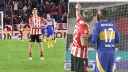 No se vio: el gesto de Enzo Pérez para Boca que enfureció a Luis Advíncula