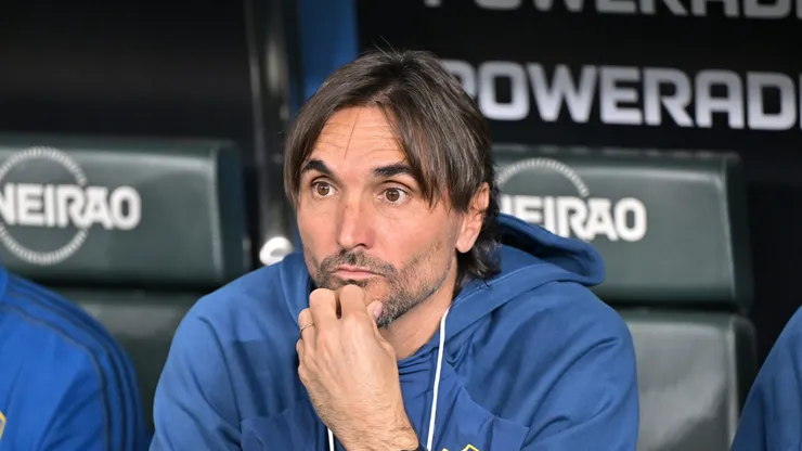 Diego Martínez, el entrenador de Boca.