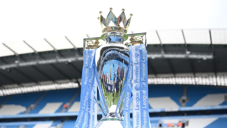 El trofeo de la Premier League.