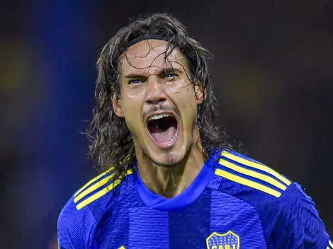 Por qué no juega Cavani en Boca vs. Estudiantes