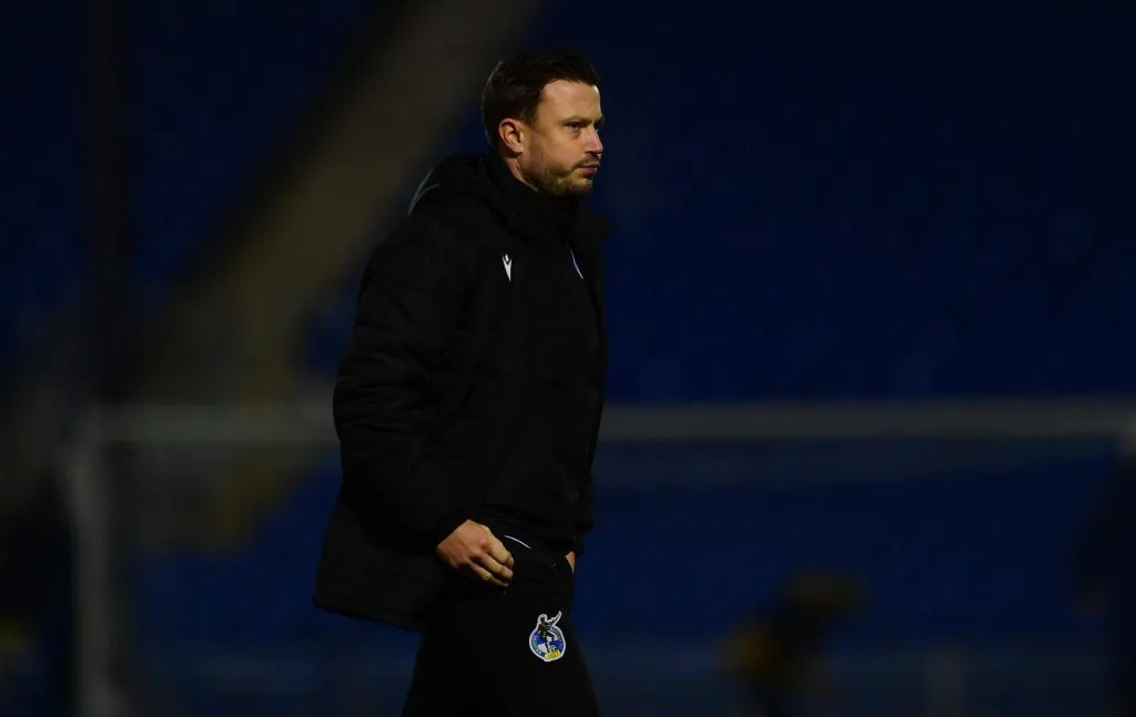 Andy Mangan, el entrenador que llamó el Real Madrid. (Foto: IMAGO / PPAUK).
