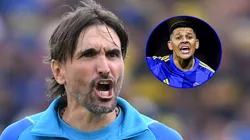 Diego Martínez, el entrenador de Boca.