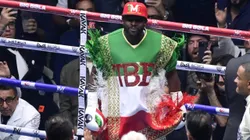 Mayweather peleó por primera vez en México.