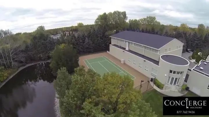 La mansión de Michael Jordan en Highland Park. (Foto: Concierge Auctions)