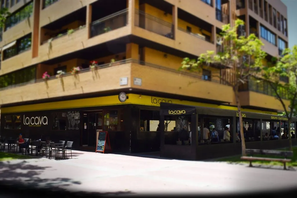 El local gastronómico La Cava en España.