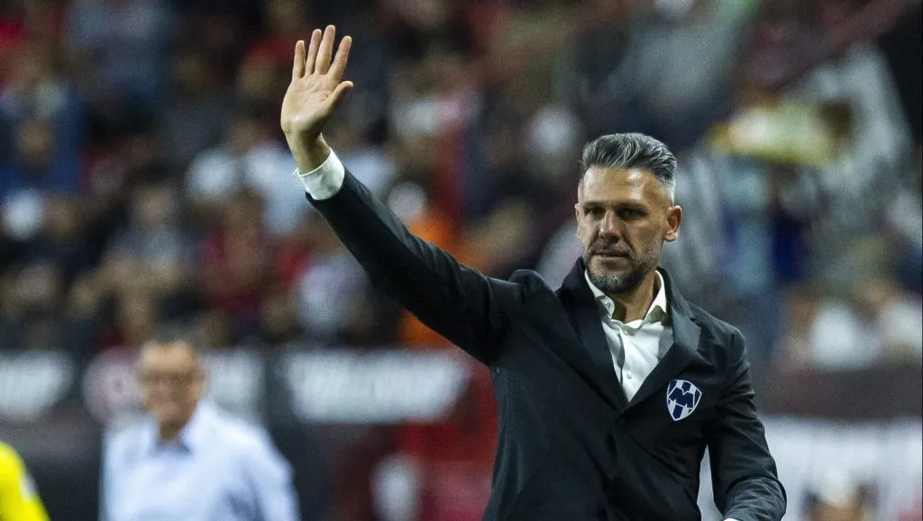 Martín Demichelis en Monterrey.