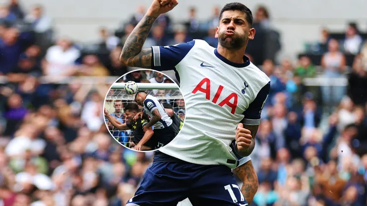 Cuti Romero convirtió para Tottenham
