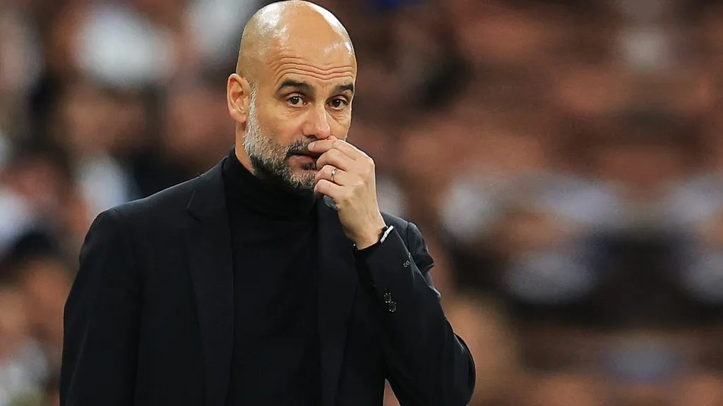 Pep Guardiola, entrenador del Manchester City