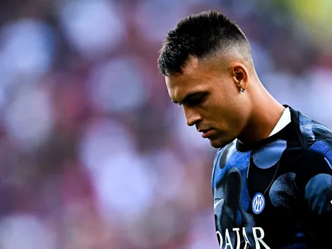 Lautaro Martínez está en duda para Inter vs. Lecce
