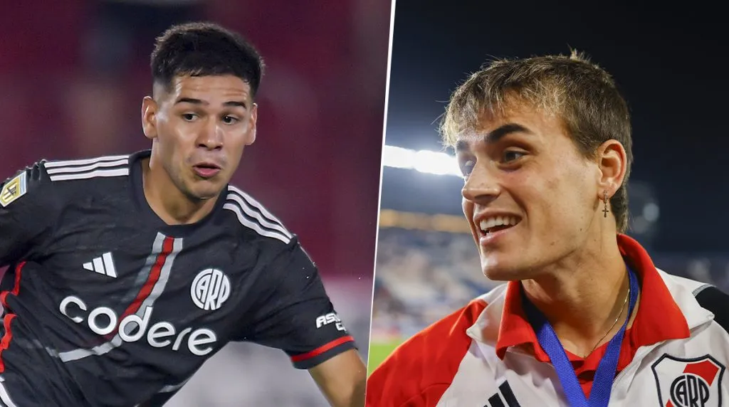 Daniel Zabala y Nicolás Fonseca se irían de River. (Getty Images)