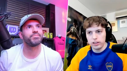 Kun Agüero tuvo un cruce con Davo Xeneize.