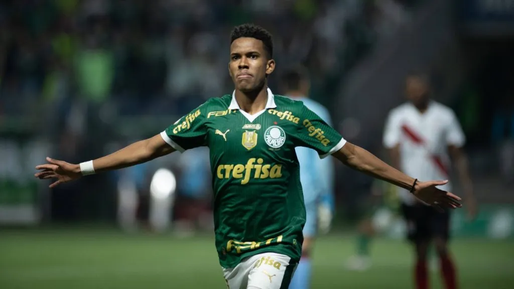 Estêvão Willian, jugador del Palmeiras. (IMAGO / TheNews2).